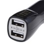 [HK Warehouse] HAWEEL High Quality 2.1A + 1A Dual USB Ports Car Charger(Black)